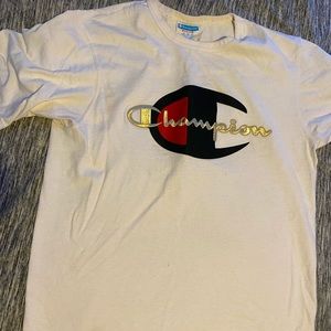 Two champion shirts B&W